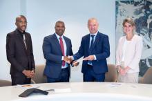 NMBZ CEO & CTO with Rabobank Dignitaries